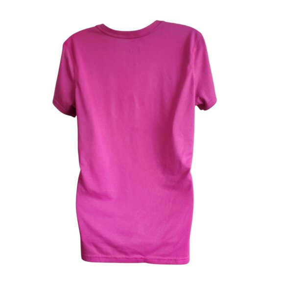 HOT PINK NIKE DRI-FIT TOP SIZE L - Picture 2 of 6